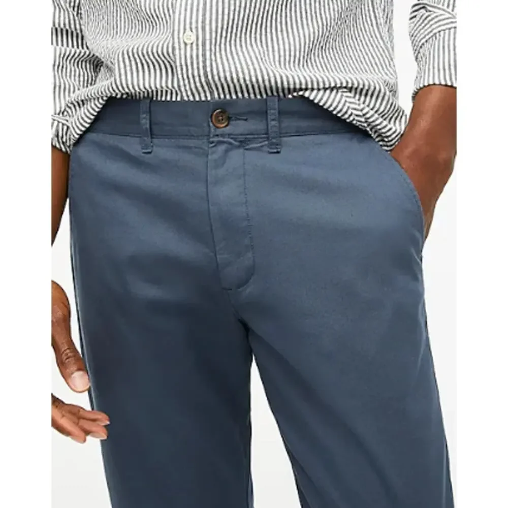 J.Crew Straight Fit Flex Chino Pant W 38 L32 Overcast Blue